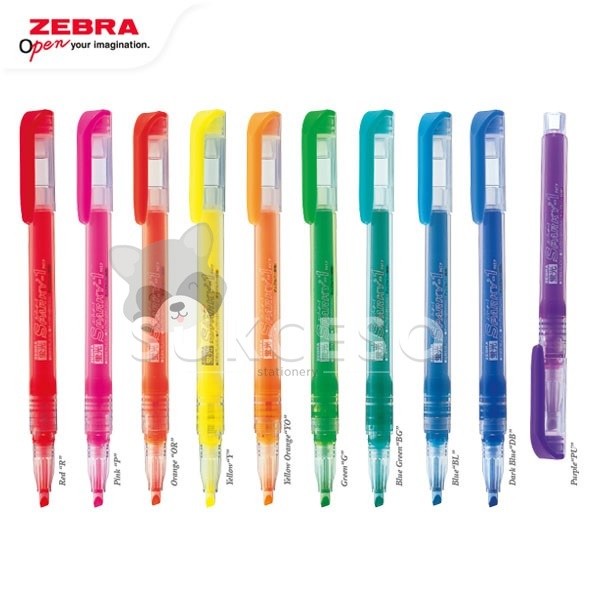 

Zebra Sparkle / Highlighter Sparky - 1 Murah / Penanda Warna Warni Lucu