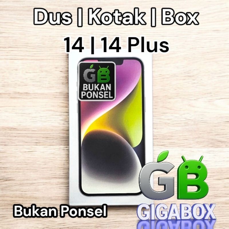 

(Sesuai Catatan) Dus Kardus Box 14 / 14 Plus Slim (Fullset) Kemasan Premium dan Elegan