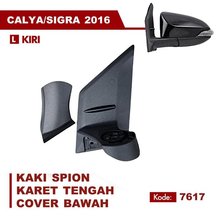 EMGI - Kaki Spion Mobil Calya/Sigra Retract Lipat Manual - Kiri