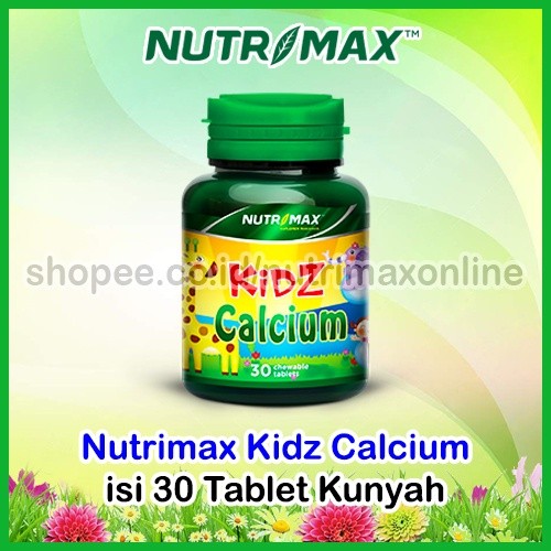 Nutrimax Kidz Calcium Isi 30 Vitamin Kids Kalsium TERLARIS