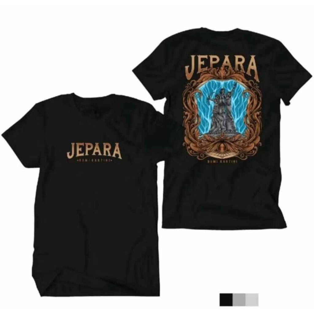 kaos distro jepara bumi kartini t-shirt pria/wanita dewasa