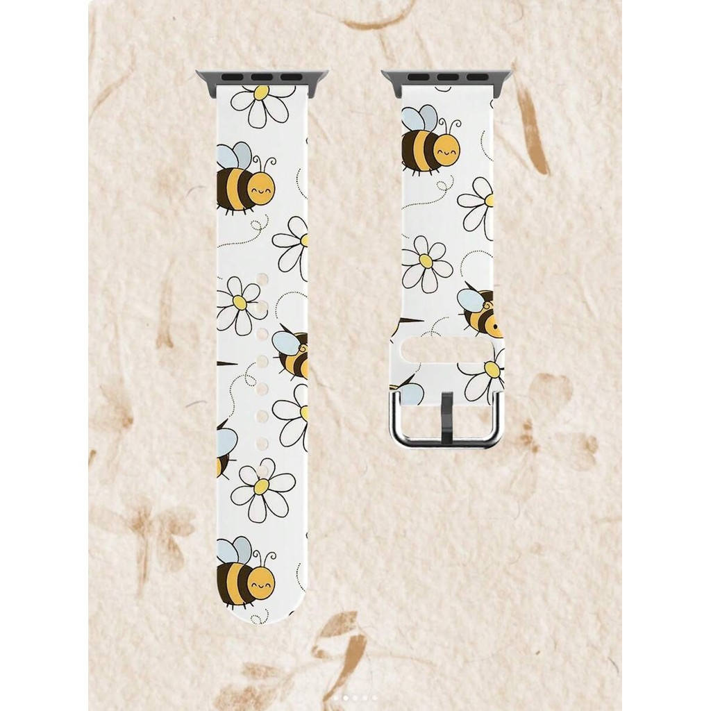 Strap Lebah Kecil untuk honor band 6 huawei band 7 8 9 huawei watch FIT 2 3 huawei watch 20MM 22MM h