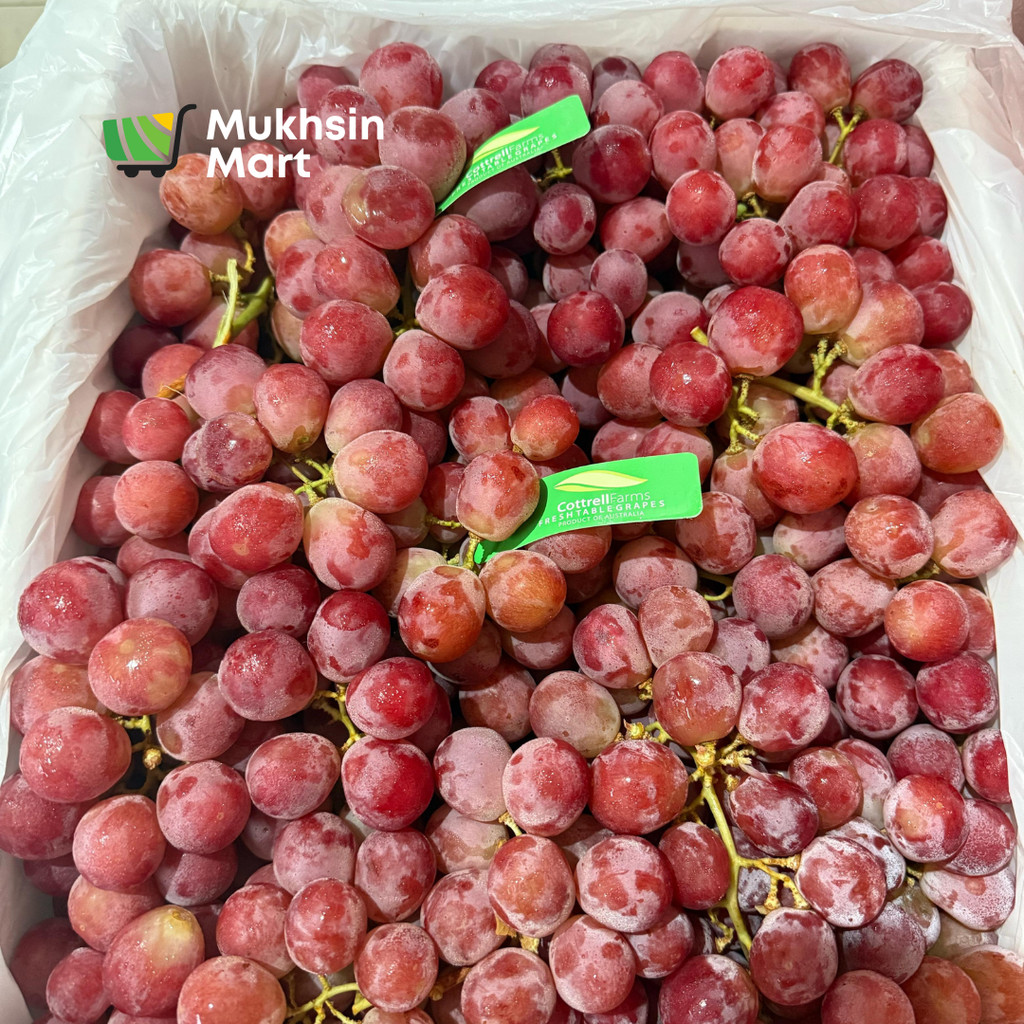 

Buah Anggur Red Globe Aussie 1 Kg