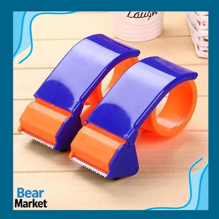 

BEAR Dispenser Lakban 2 Inch Alat Potong Isolasi Tape Cutter - Packing Bubble