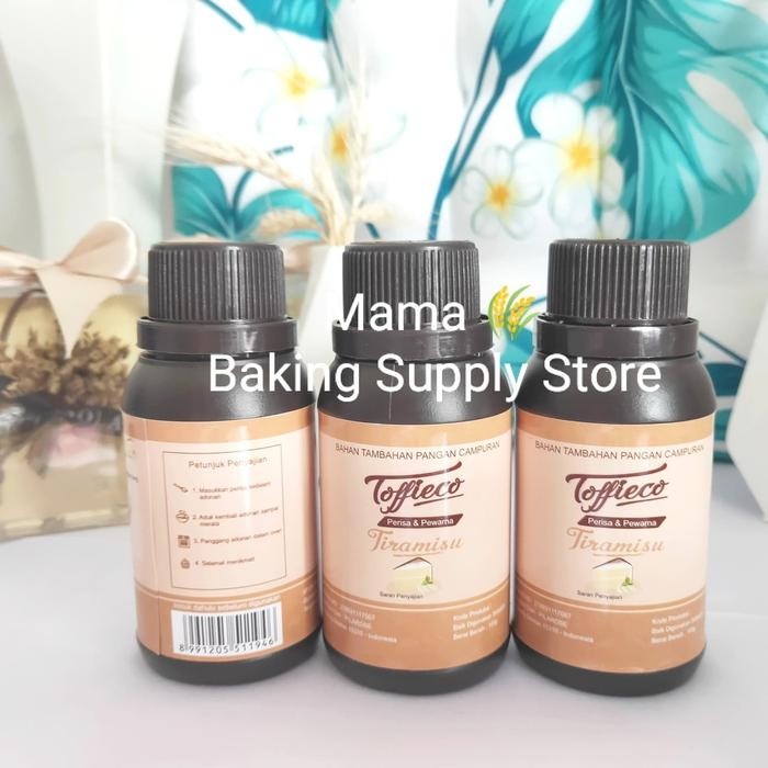 

TOFFIECO Tiramisu Paste Perisa Pasta Kopi Tiramisu 100 gr Wangi