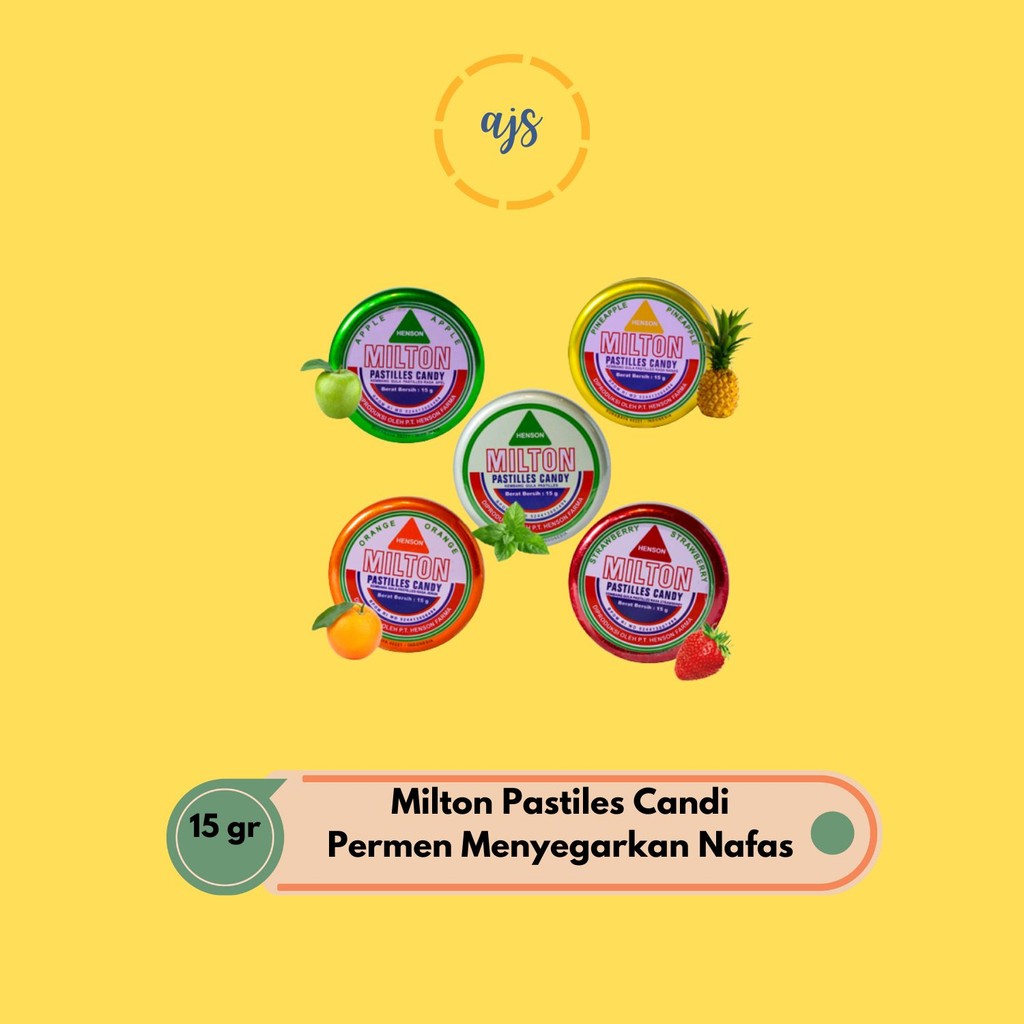 

Milton Pastiles Permen Menyegarkan Nafas