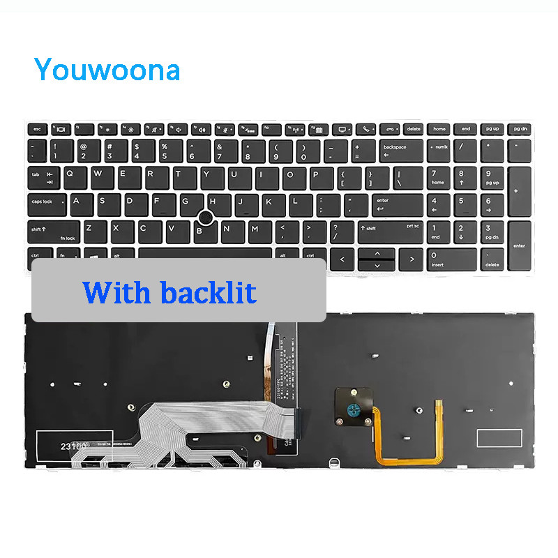 NEW ORIGINAL Laptop Keyboard For HP ZBOOK 15 G5 G6 ZBOOK 17 G5 G6