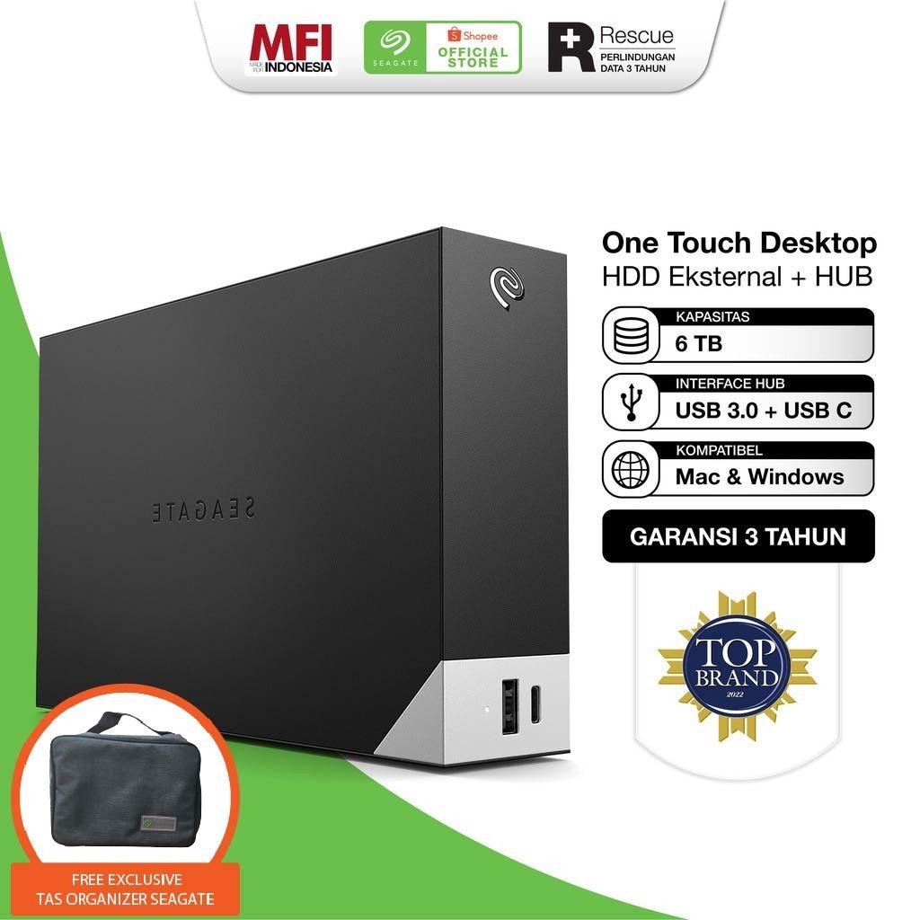 Seagate One Touch Desktop Hub HDD / Hardisk Eksternal 6TB USB3.0CO