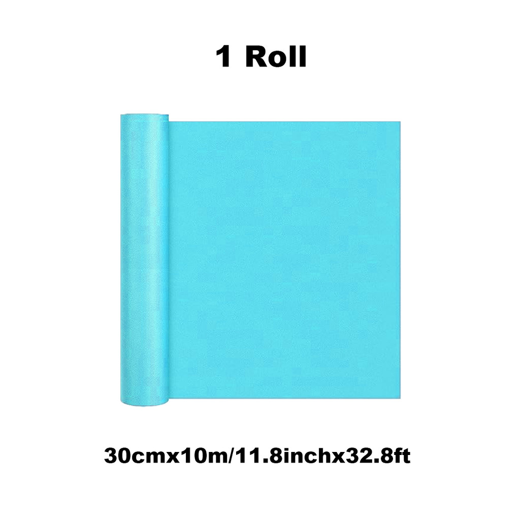 

Blue Kraft Paper Roll 30cm 11.8in Wrapping Paper Roll, For Gift Packaging, Packaging, Transportation, Crafts