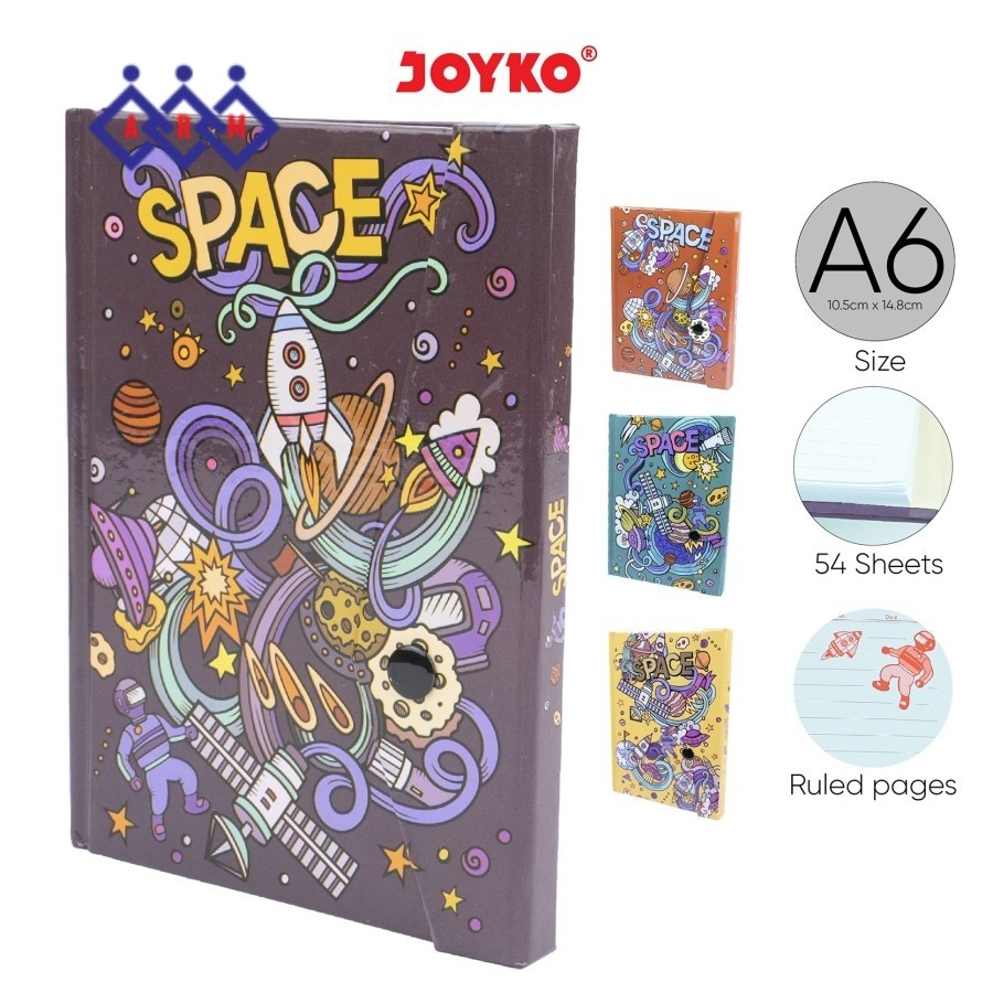 

Buku Tulis Catatan Jurnal Diary KANCING Joyko D-1115SC + Best Seller