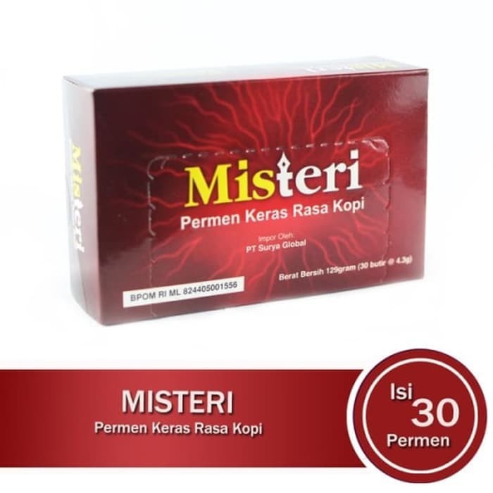 sale  NEW! MISTERI CANDY / PERMEN STAMINA VITALITAS PRIA DEWASA 1 PCS