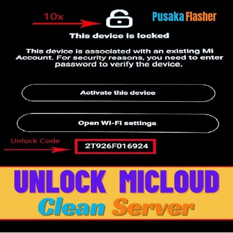 XIAOMI CLEAN MICLOUD PERMANEN BY SERVER