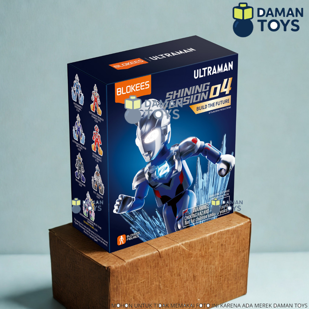 Blind Box Blokees Ultraman Z Triger Power Sky Beta Trigger Dark Multi Type 04 Build The Future