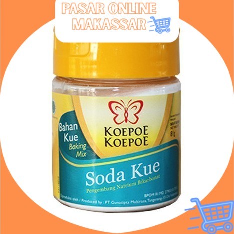 

Koepoe Soda Kue 81gr - Baking Soda Pengembang Kue