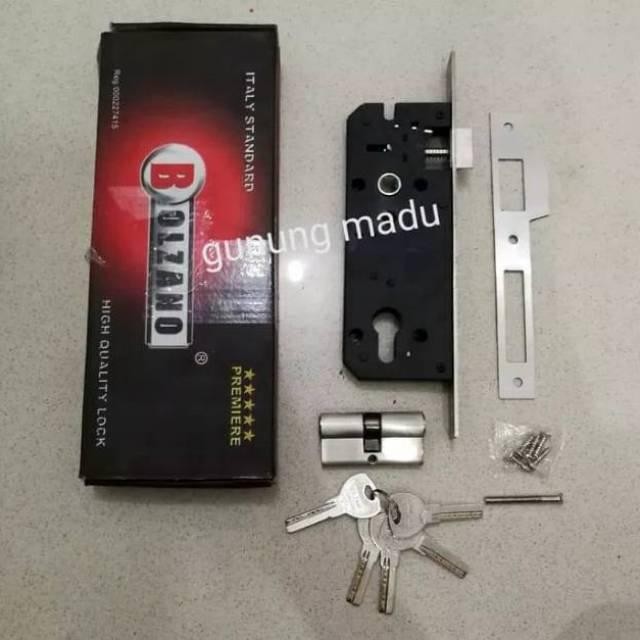 BODY KUNCI PINTU BESAR BOLZANO / ISI KUNCI PINTU RUMAH - BOLZANO