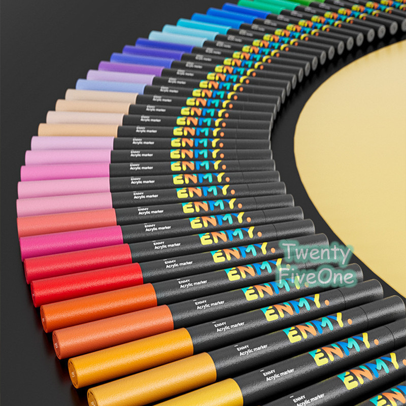 

Ay00! Akrilik Pen Langsung Cairan Kotak Hitam Kecil Anak-anak Lukisan Mahasiswa Dedicated Waterproof