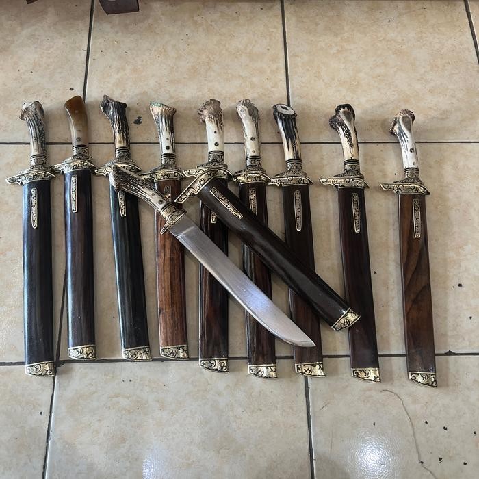 pisau golsem qurban daging pisau potong hewan qurban baja bohler serbaguna 009