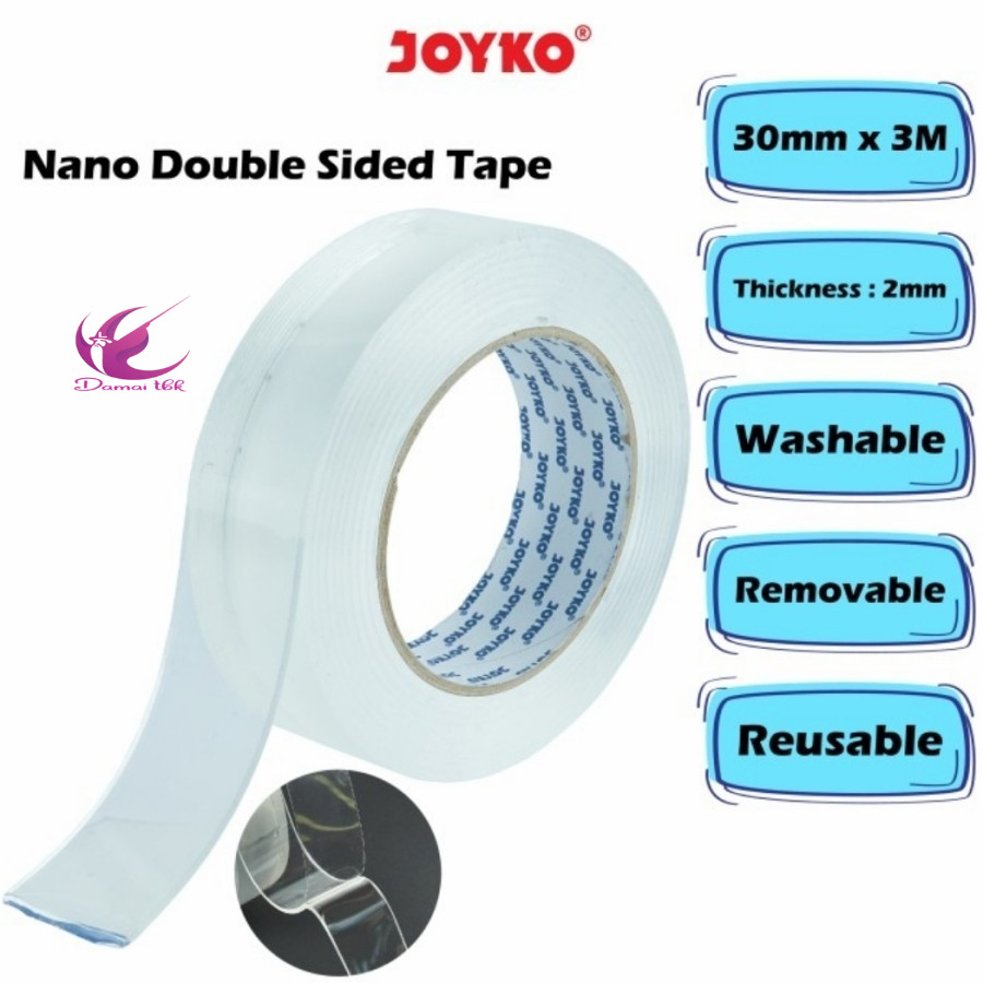 

JOYKO Nano Double Sided Tape NDST-1 30mm x 1 M