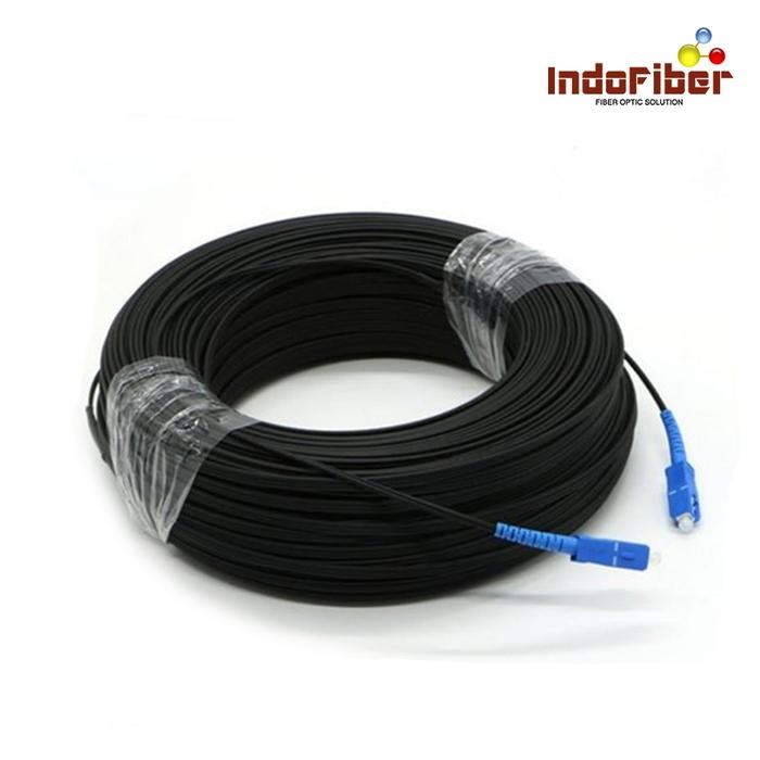 Kabel Precon 500 meter Dropcore 1 Core 3 Seling SC UPC Fiber Optik
