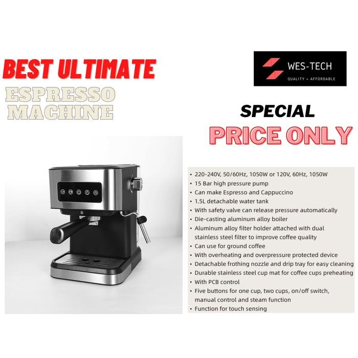 Mesin Kopi Espresso Otomatis / Espresso Machine WESTECH 3000 Series