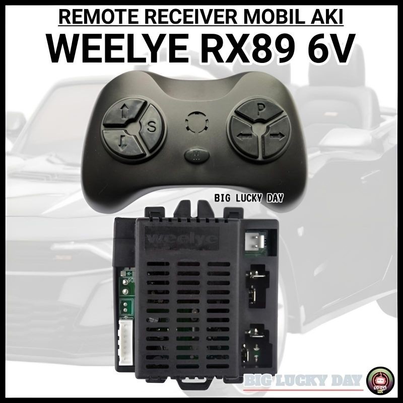 prabuaranSHOPRECEIVER REMOT WEELYE RX89 6V 7PIN MOBIL AKI MODUL IC RESEIVER RECIVER RX 89 PENGGANTI 
