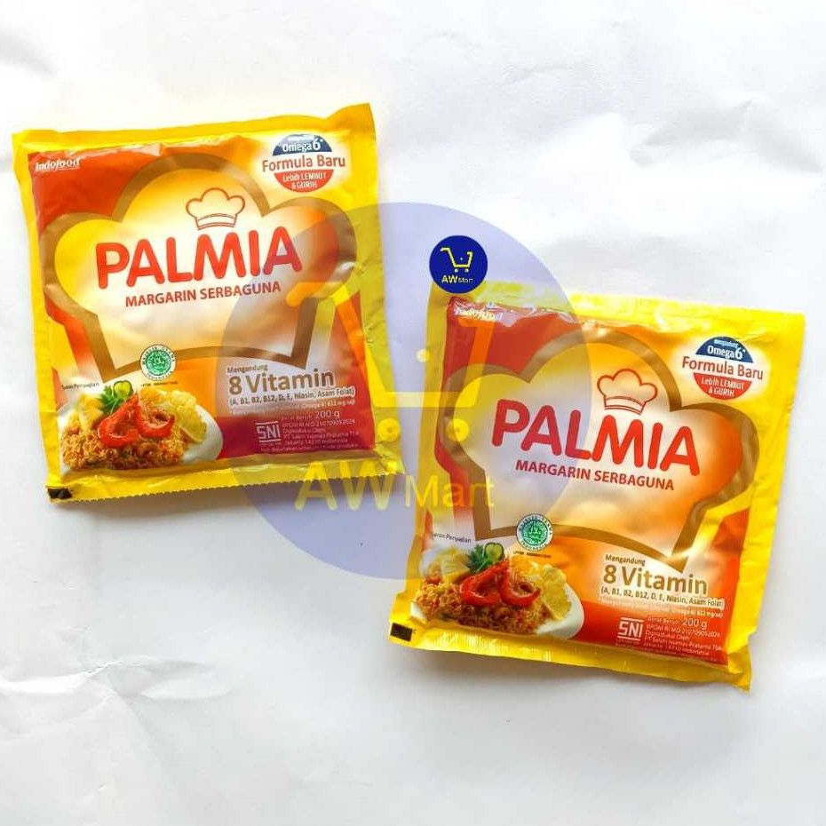 

PALMIA MARGARIN SERBAGUNA 200 GRAM - MARGARIN SERBAGUNA INDOFOOD PALMIA 200 GRAM