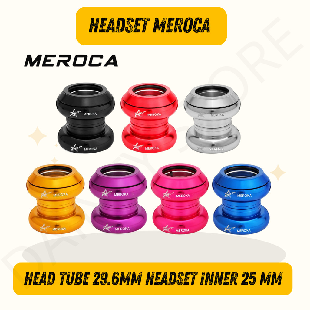 Headset Meroca 29.6mm Sepeda Lipat Minion Pushbike Balance Bike Strider London Taxi