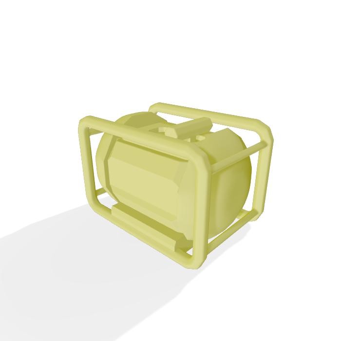 Diorama Miniatur Genset Skala 64