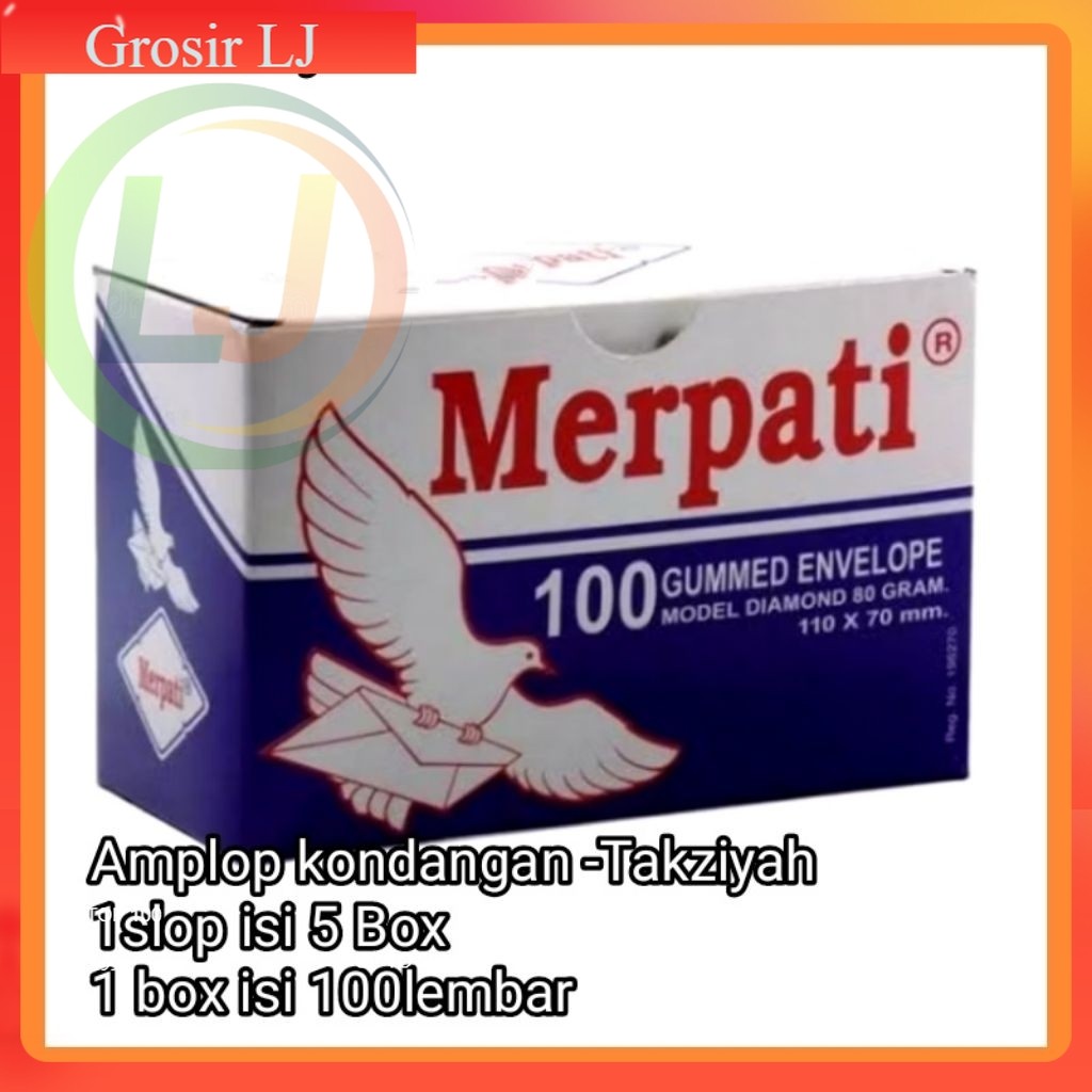 

Amplop Merpati Kecil 5 box X 1box Isi 100lbr l Amplop kecil box l amplop Merpati 1Slop 5 box l Amplop kecil polos | Amplop Kecil 1 box | Amplop Merpati Kecil 1pak | Amplop Merpati Kecil 1slop | Amplop kondangan | Amplop Takziyah