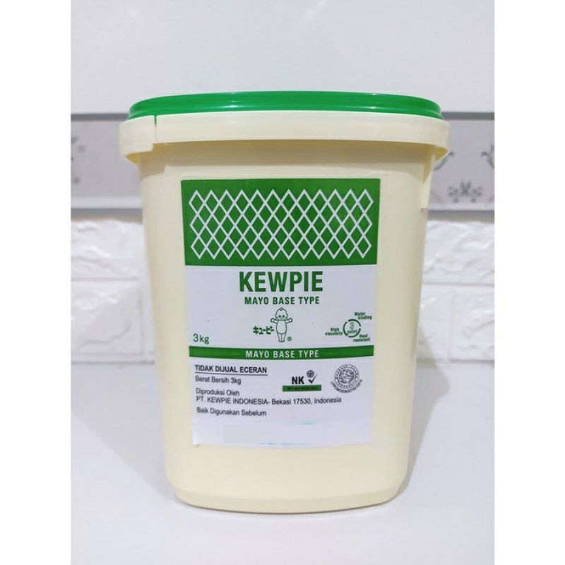 

Kewpie Base Type Mayo 3kg Rasa Enak Asem