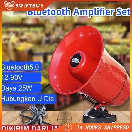 Speaker TOA Sirine Bisa rekam Suara merk  CA-130HTU Suara Jernih Bluetooth Toa Keliling Motor Aki Re