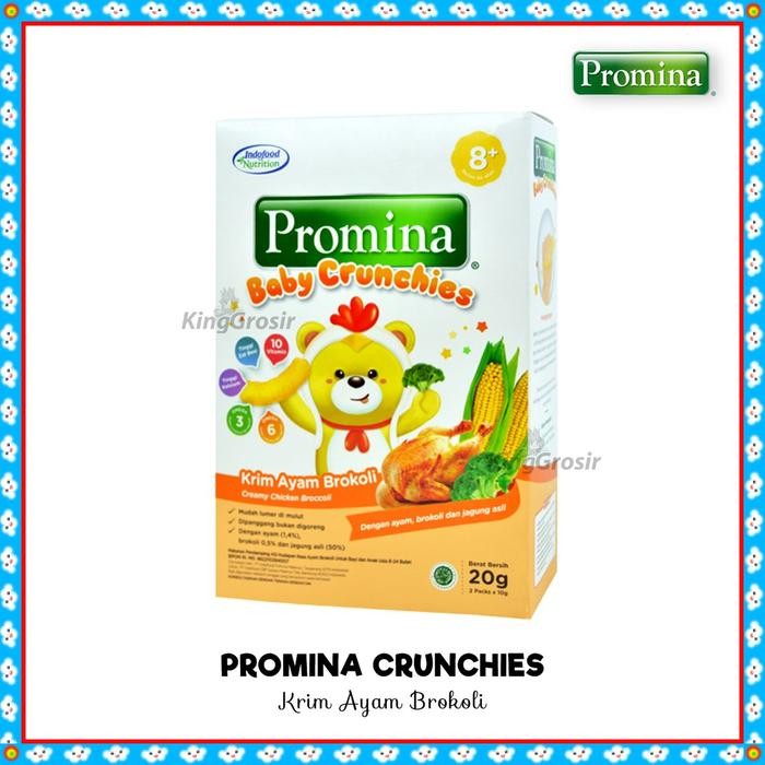

Promina Crunchies Keju 20 gr (8+) / Snack Cemilan Bayi - KRIM AYM BRKLI