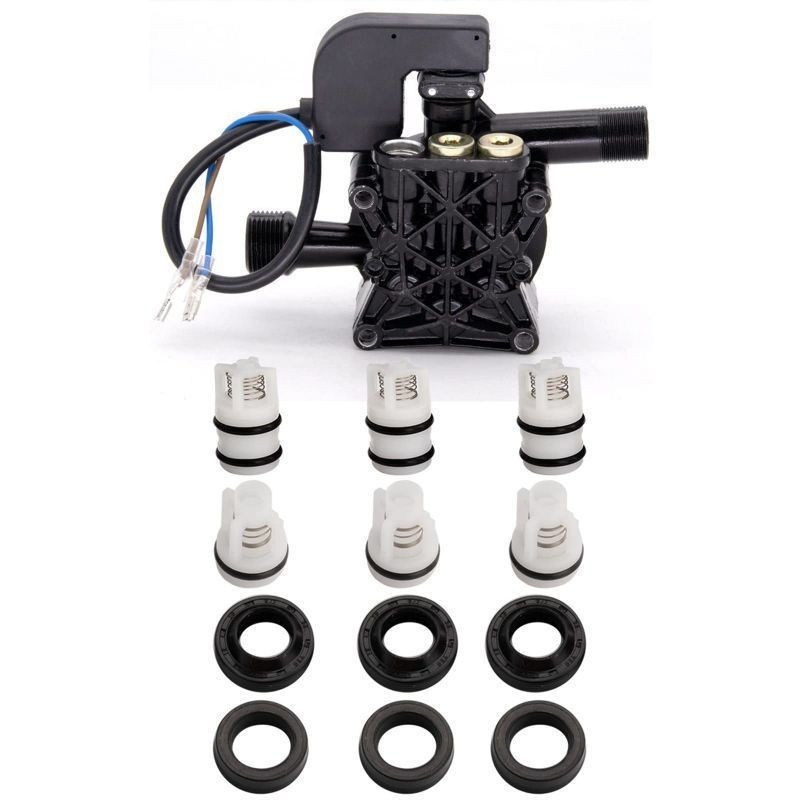 Sparepart Jet Cleaner High Pressure 12Pcs Oil Seal Water Seal Inlet Valve Outlet Valve Jet Cleaner