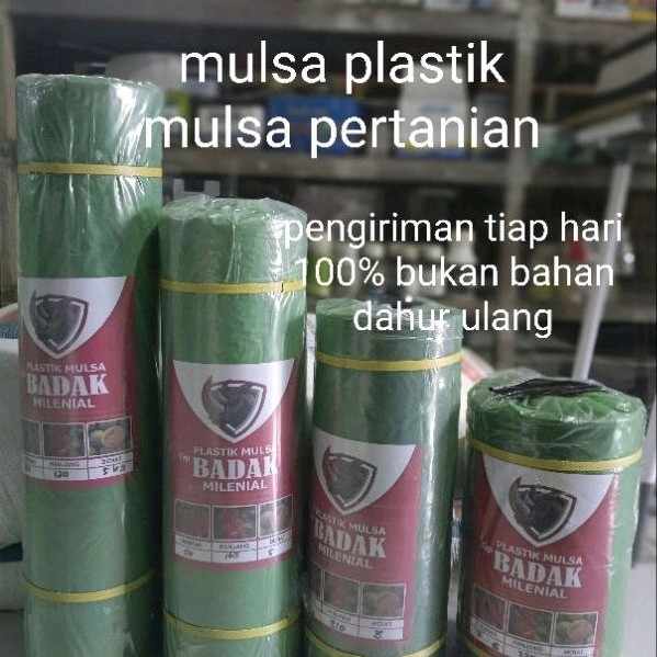 MulsA Plastik MELAR MulsA Pertanian 1 Roll CAP BADAK SANGAT Lentur dan Melar