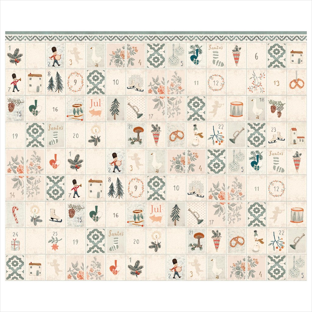 

Maileg Gift Wrap Paper - Days of December