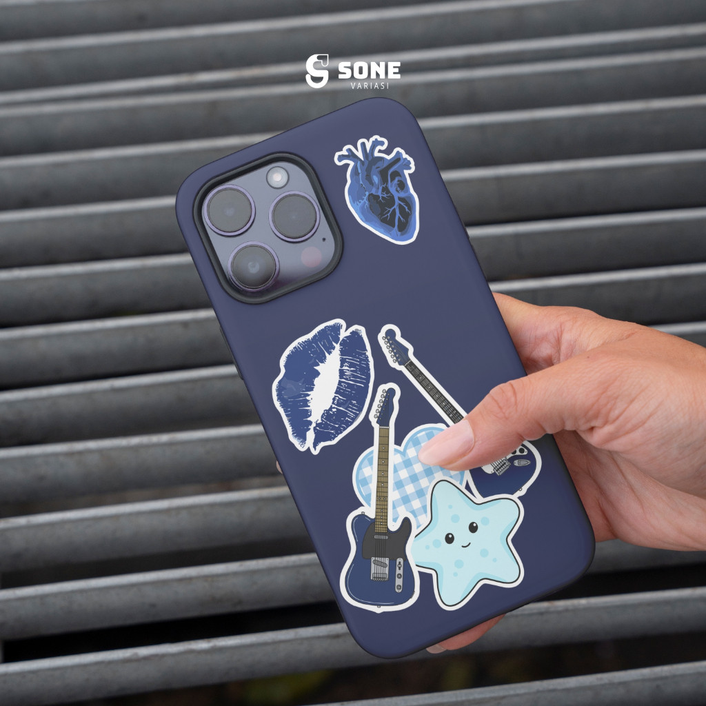 

Sticker Pack BLUE AESTHETIC / Stiker Animasi Paper Vinyl Deco Buku Jurnal Tumbler Laptop Aesthetic