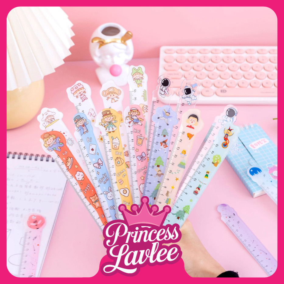 

PL S6069 Penggaris Plastik Funny Karakter Penggaris Lucu 15 Cm Penggaris Sekolah Kantor Penggaris Bermotif Lucu