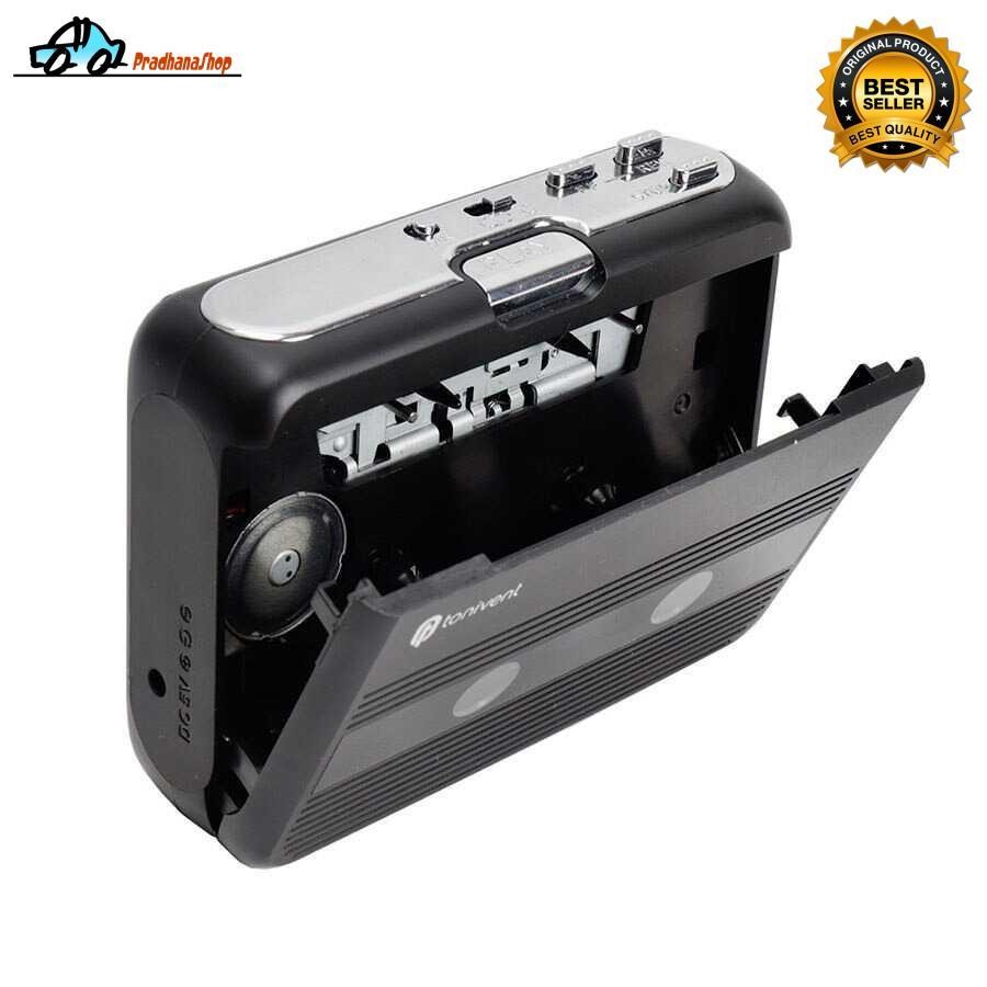 Headunit Pemutar Kaset Pita Kaset Tape Lama Casette Player Bluetooth 5.0 FM Radio Portable