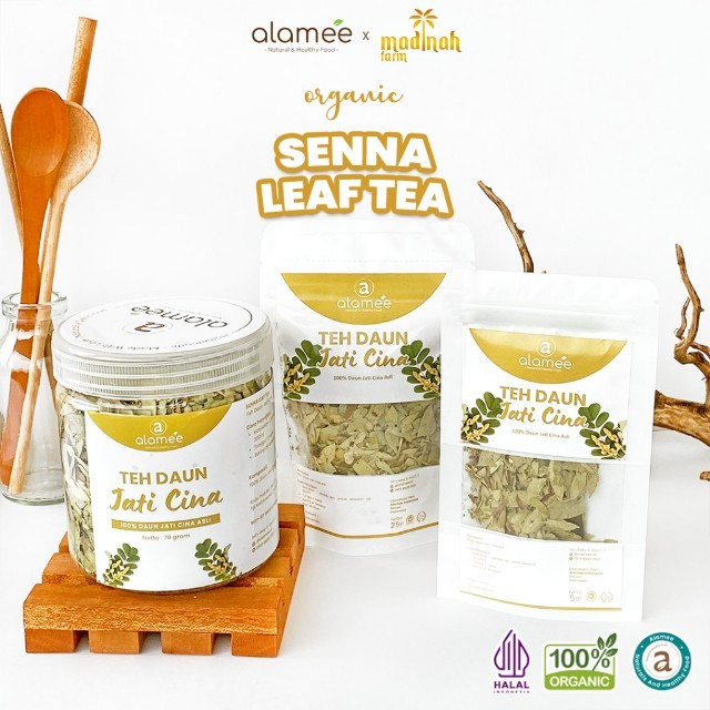 

Teh Daun Jati Cina Senna Leaf Tea Teh Herbal Alami Organik Organic Siap Seduh Minum madinah
