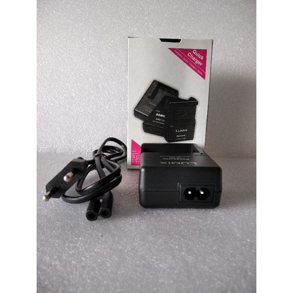 Charger Lumix Panasonic DE-A83 DE A83 Untuk Baterai Panasonic Lumix DMW-BMB9E BMB9GK BMB9CO