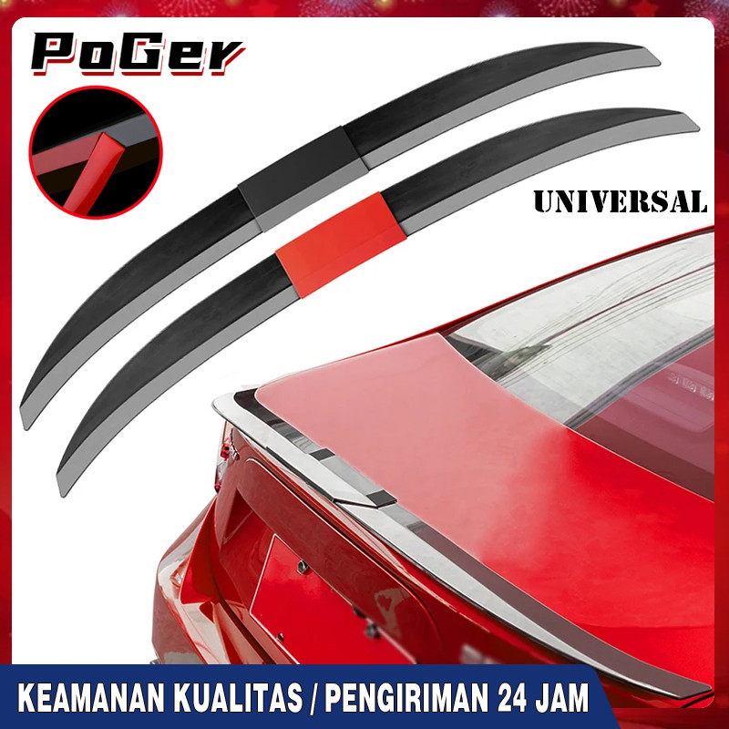 Rear Spoiler Wing Extension Spoiler Mobil Hatchback Universal Roof Spoiler Mobil