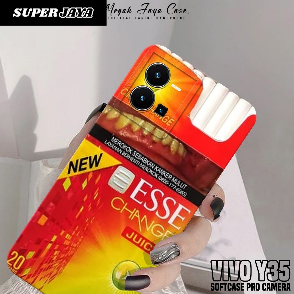 Case VIVO Y35 - Casing Hp VIVO Y35 Terbaru Motif ESS - Silikon Hp VIVO Y35 - Cover Hp - Kesing Hp VI