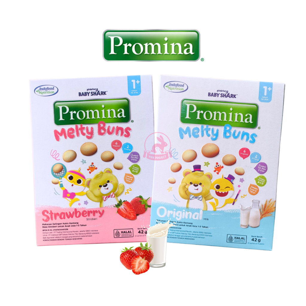 

12+ PROMINA Melty Buns Cookies Kue Snack MPASI Anak Anak