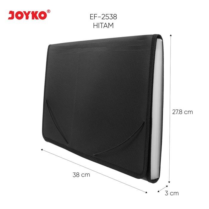 

【YANA-M】DISKON!!! Expanding File Map Harmonika Joyko EF-2538 - Black