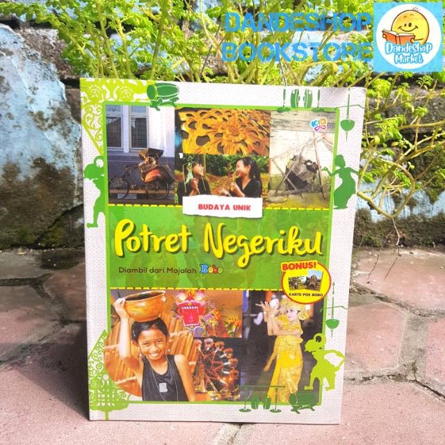 Buku BOBO POTRET NEGERIKU edisi BUDAYA UNIK