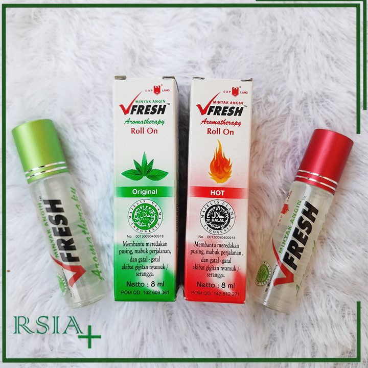 MINYAK ANGIN V FRESH Aromatherapy Minyak Angin Aromatherapy RSIA