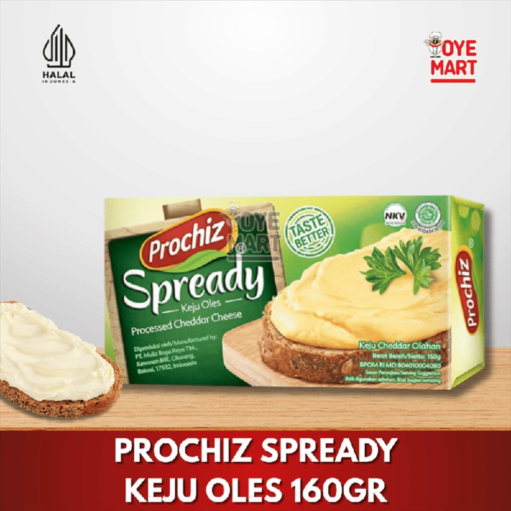 

PROCHIZ SPREADY KEJU OLES 160G