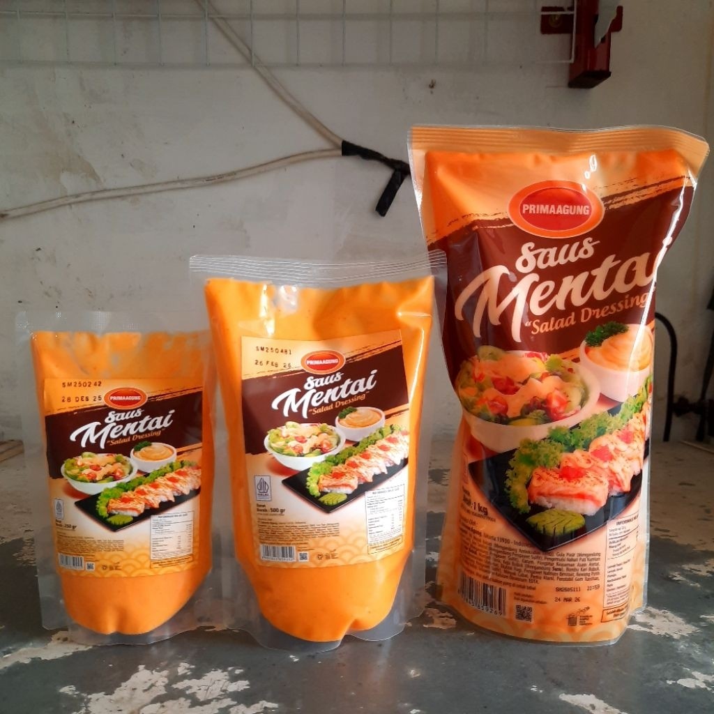 

NEW Prima Agung Saus Mentai [250g/500g/1kg] PREMIUM
