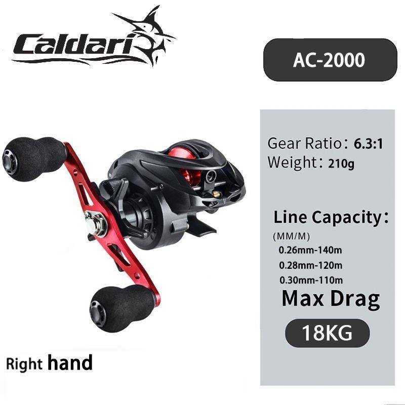 AZHAR.IDIndonesia spot pancing putar Lure fishing AK2000 40KG 7.2:1 gulungan pancingan reel pancing 