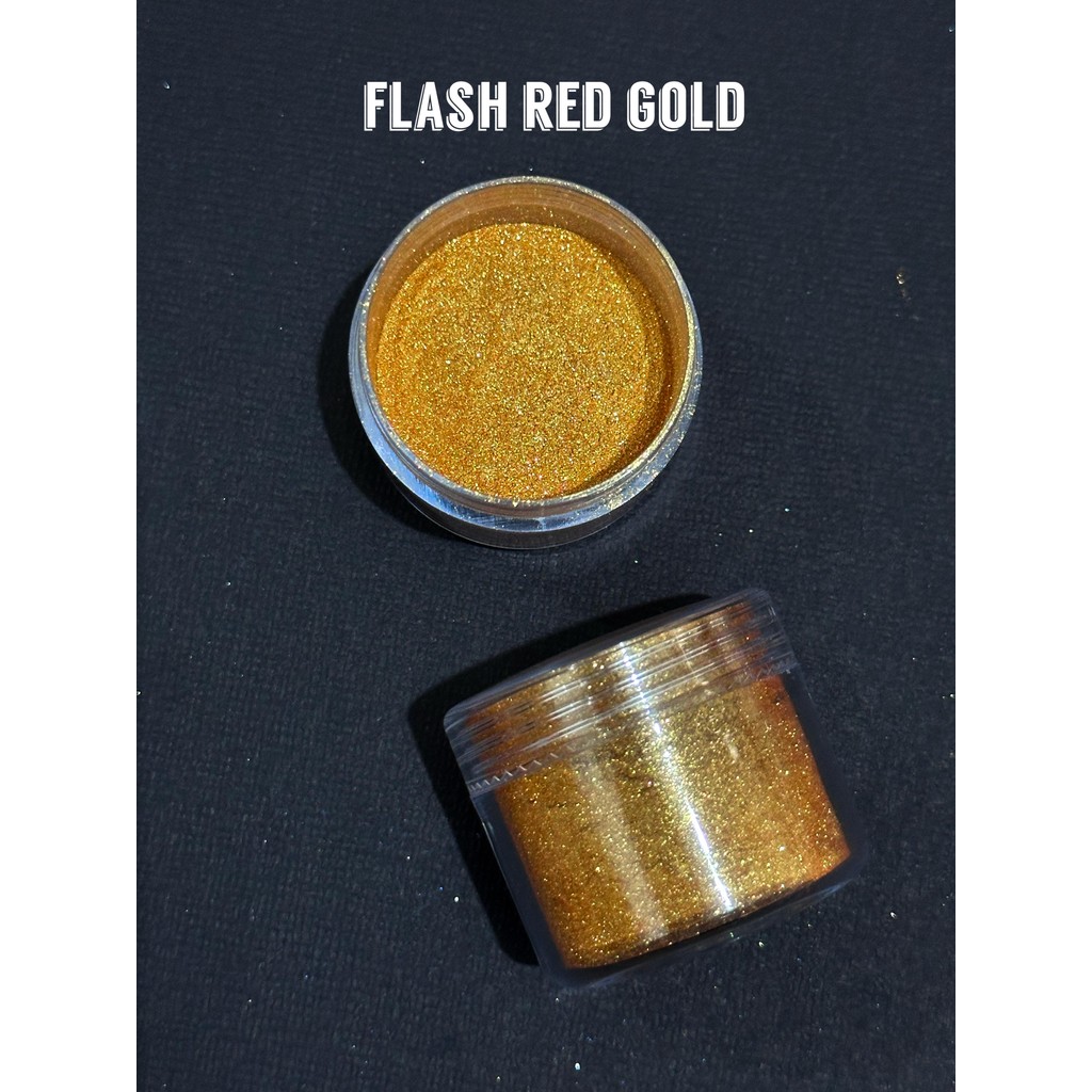 

Luster Dust Flash Red Gold
